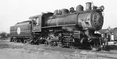 Steam locomotive collection of the Atlantic Coast Line company. Photo 8.5x11