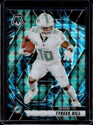 2025 Panini Mosaic Tyreek Hill Genesis Prizm #112 Dolphins