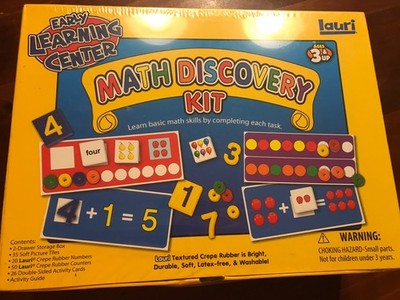 Lauri Early Learning Math Discovery Kit Count Add Subtract Compare Patterns NEW