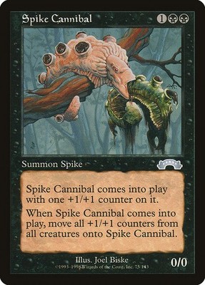 Spike Cannibal NonFoil Exodus 75 NM MTG