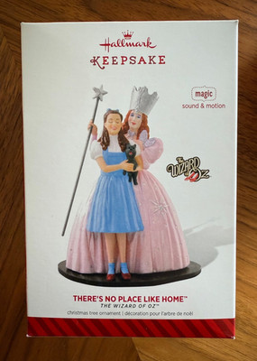 2014 THERE'S NO PLACE LIKE HO ~ HALLMARK KEEPSAKE MAGIC ORNAMENT  ~ WOZ