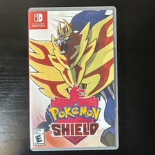 pok mon shield - nintendo switch case Only