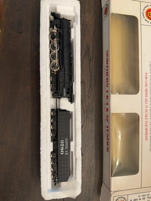 #ad Bachmann N Scale Northern 4 8 4 steam locomotive 52’ tender catalog 51 580 02 $43.00