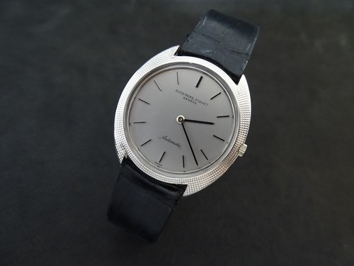 VINTAGE AUDEMARS PIGUET TONNEAU 18K WEISSGOLD AUTOMATIK CAL K2120