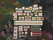 LEGO Ghostbusters Ecto 2 Reproduction Stickers & Water Slides