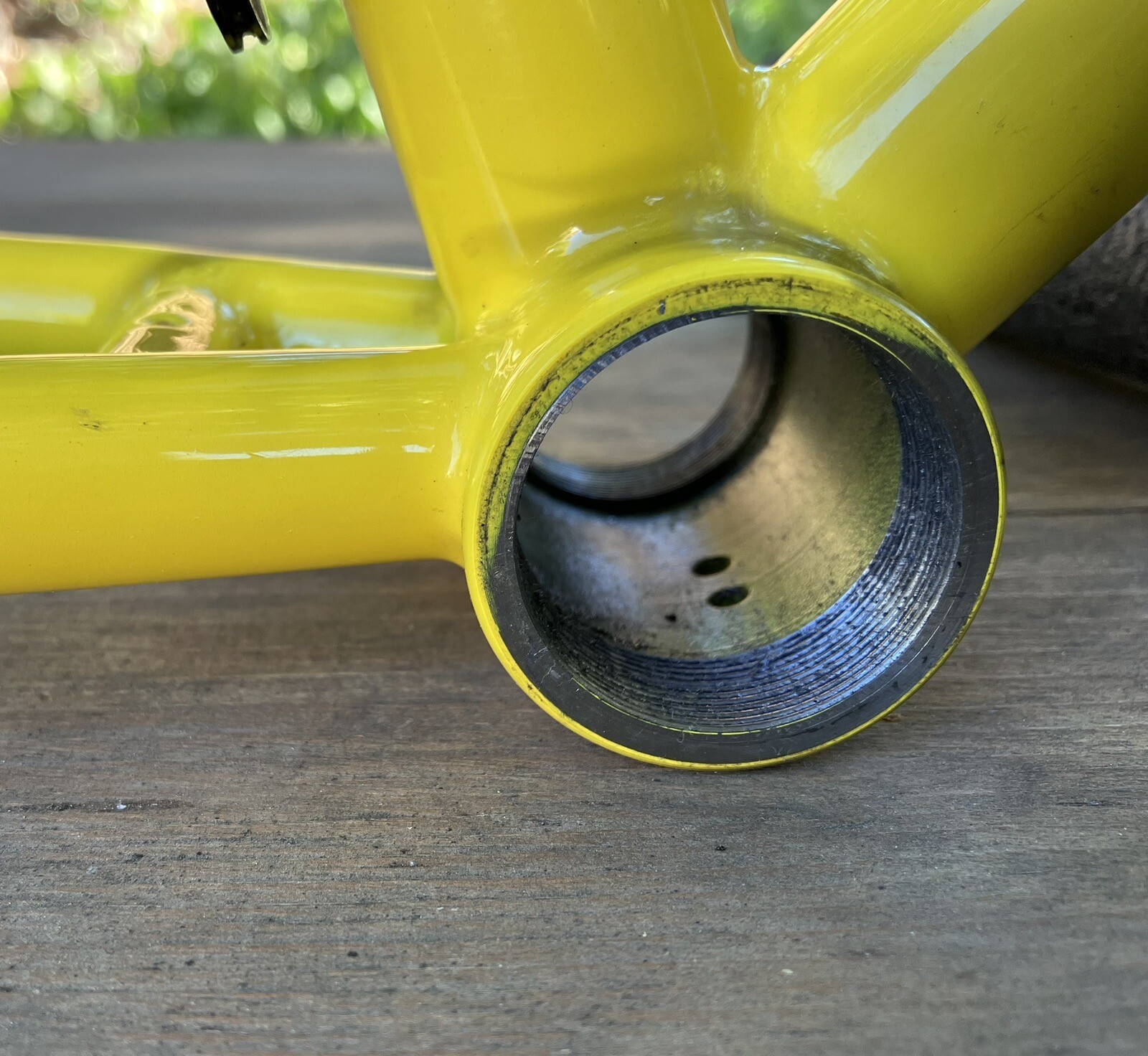 KGB Cycles Titanium bike frame from melted titanium missile alloy MIG