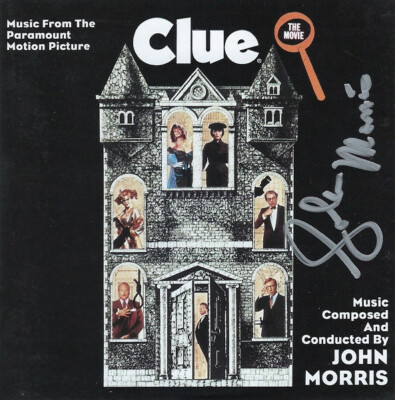 Clue (1985) Complete Score CD + Bonus / signed by Composer John Morris (R.I.P.)