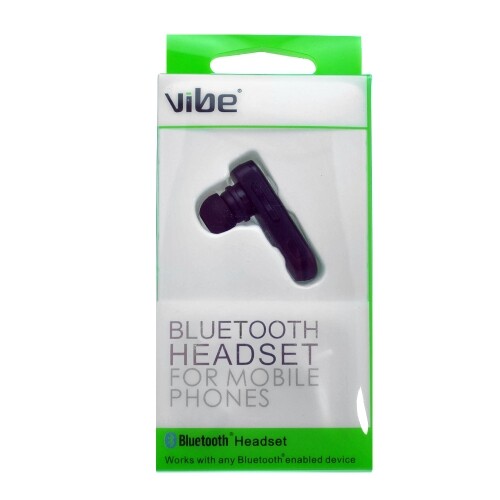 Bluetooth Headset For Mobile Phones (Vibe) - Picture 1 of 2