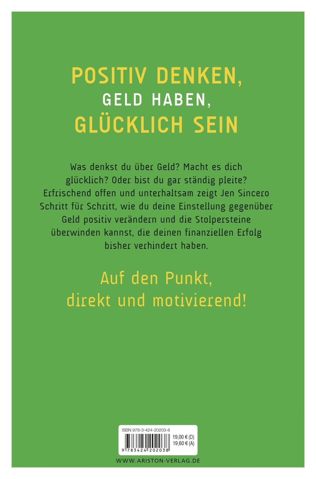 Thumbnail - Du Bist Ein Geldgenie Jen Sincero Taschenbuch 288 S. Deutsch 2019