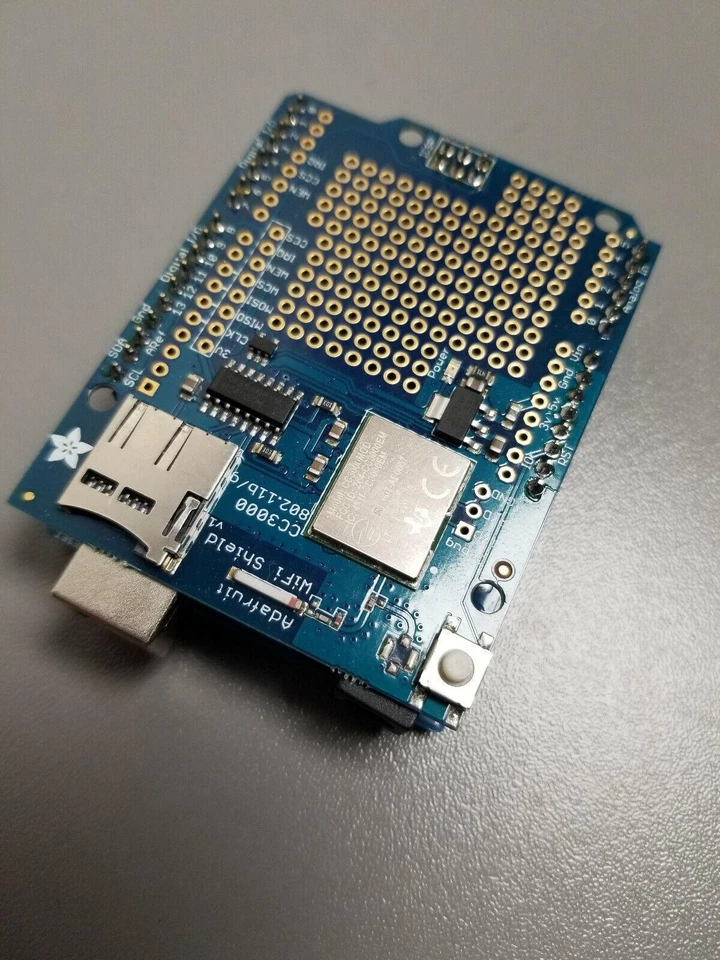 Adafruit CC3000 WiFi cap + Original Ardiouno UNO - Bild 1 von 1