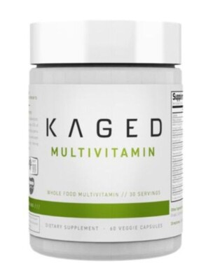 Kaged Whole Food Multivitamin + ACTIValoe Prebiotikum (60 Veggie Kapseln)