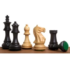 3.5" Fierce Knight Staunton Chess Set- Chess Pieces Only - Weighted Boxwood