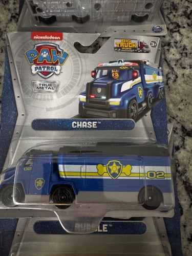 Nickelodeon Paw Patrol, Chase Rise and Rescue Truck Plus 4 Big Truck Pups Trucks - Picture 5 of 7