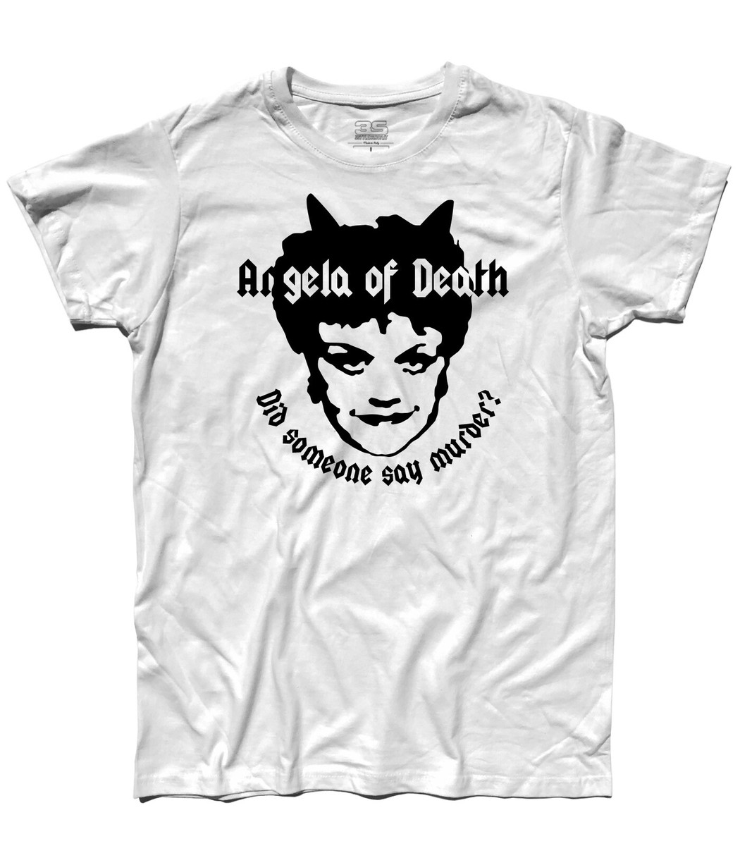 T-shirt bambino Jessica Fletcher, Murder she Wrote, Angela of Death, Cabot Cove