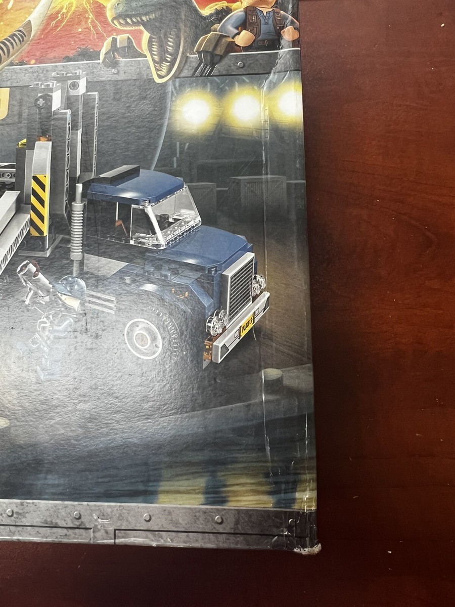 LEGO 75933 Jurassic World Fallen Kingdom T. Rex Transport ⚠️WEAR