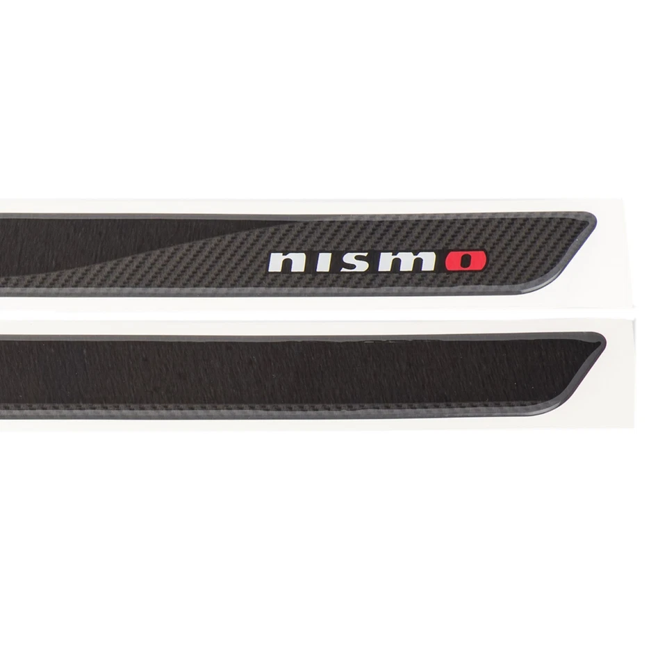 NUEVO 17-2018 Nissan Sentra NISMO umbral de puerta delantera moldura placas OEM T99G64FU0A Foto 4 de 4