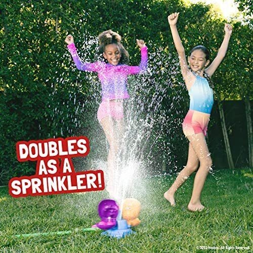 Hasbro Hungry Hungry Hippos Splash Lawn Water Toy Sprinkler Game Kids Gift - Picture 4 of 4