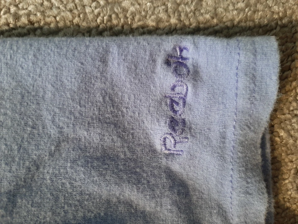 Pantalones de salón Reebok niñas talla M medio azul elástico cómodos algunos artículos Foto 3 de 4