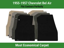 Lloyd Velourtex Front Row Carpet Mats for 1955-1957 Chevrolet Bel Air 