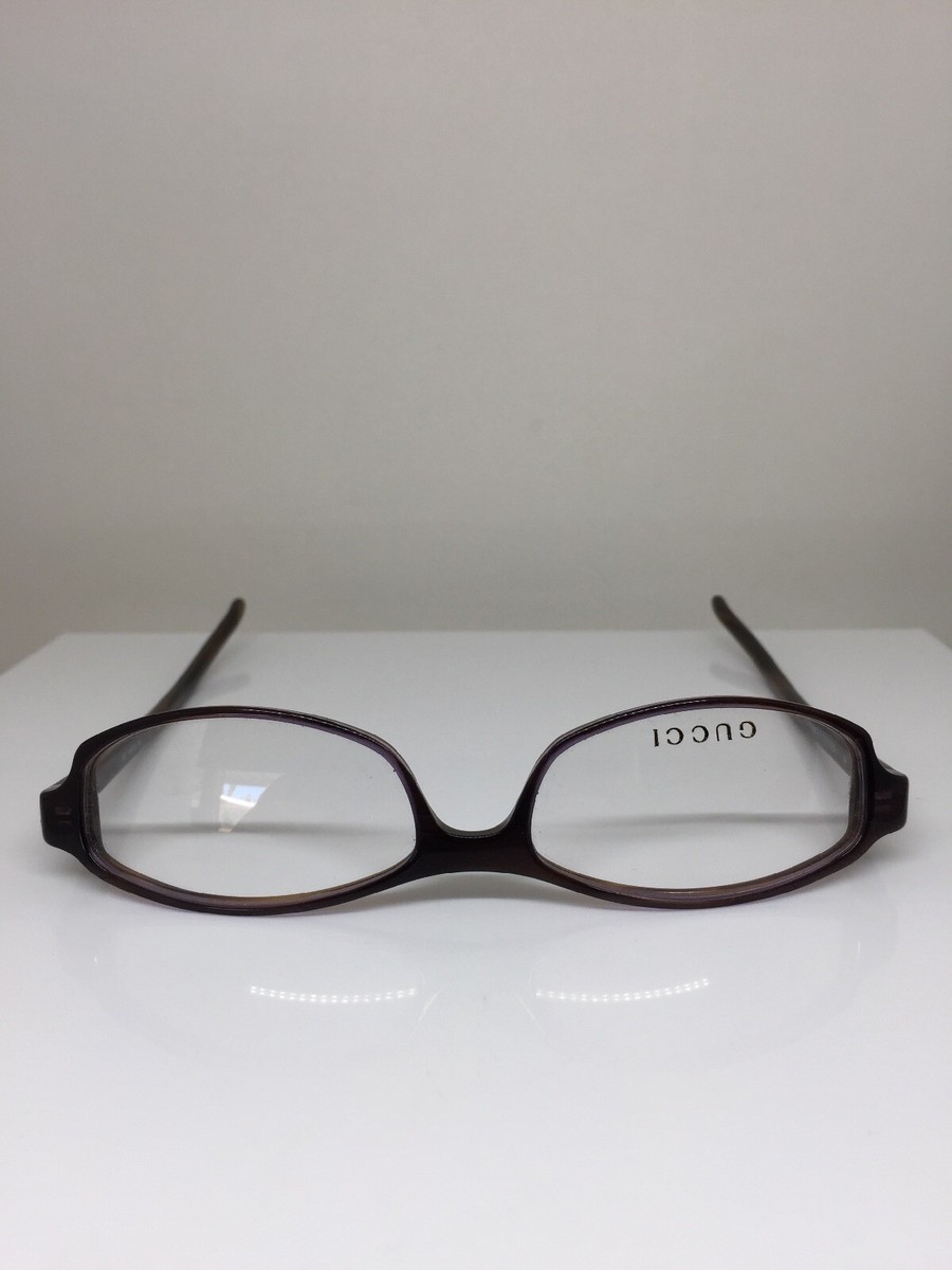 グッチー New Vintage GUCCI 1474 EYEGLASSES GG 1474 C. 5T8 Brown with