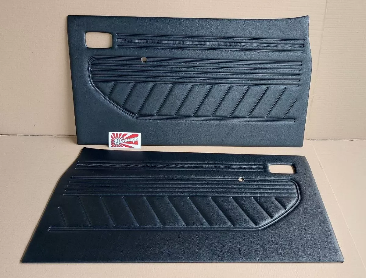 8 Garage Reproduction Door Panel Set for Datsun 620 Black 02