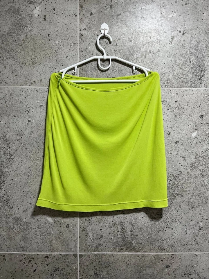 Versace Traje Mujer Suéter Falda Verde Conjunto Talla L Foto 2 de 4