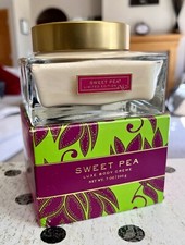 NEW Bath  Body Works Limited Edition SWEET PEA 7oz/200mg Luxe Body Creme NIB