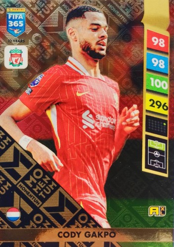 FIFA 365 2025 ADRENALYN X-RARE MOMENTUM MBAPPE YAMAL FODEN WIRTZ GAKPO - Zdjęcie 2 z 6