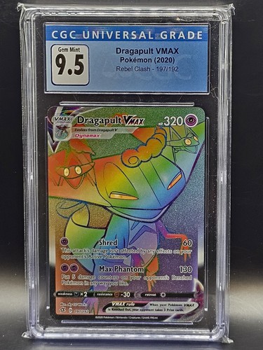 Dragapult VMAX graded CGC 9.5 for sale on eBay