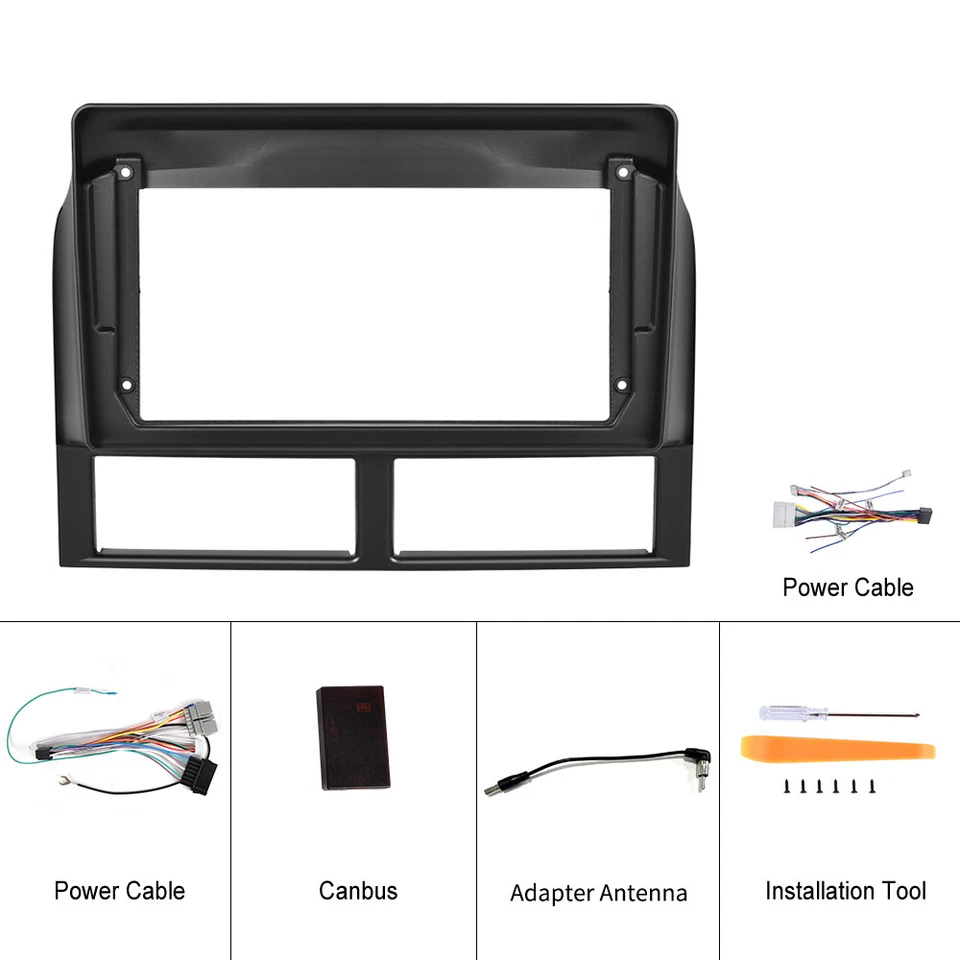 For Jeep Grand Cherokee 1999-2004 Apple Carplay Car Stereo Radio Android 15 Navi — 第 4/4 张图片