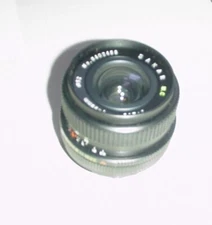 Olympus OM mount Sakar Lens 80-200mm f4.5 macro MC Zoom w/ Covers Pentax K Mount