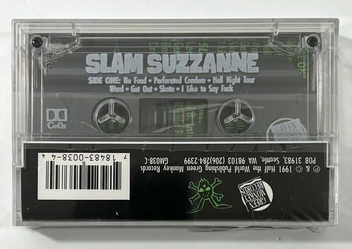 SLAM SUZZANNE - On The Floor With Your Mom - 1991 FACTORY SEALED Cassette Tape - Picture 3 of 5