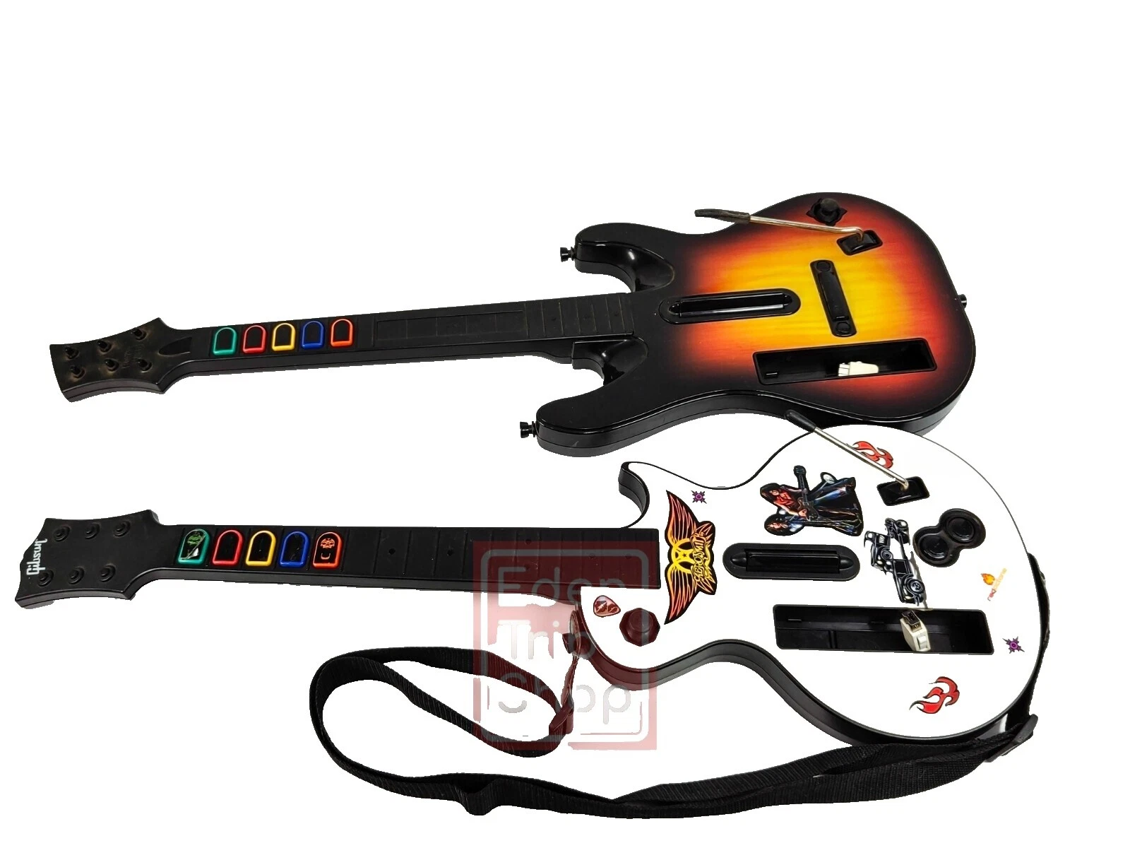 Controladores de videojuegos de guitarra RedOctane Negro