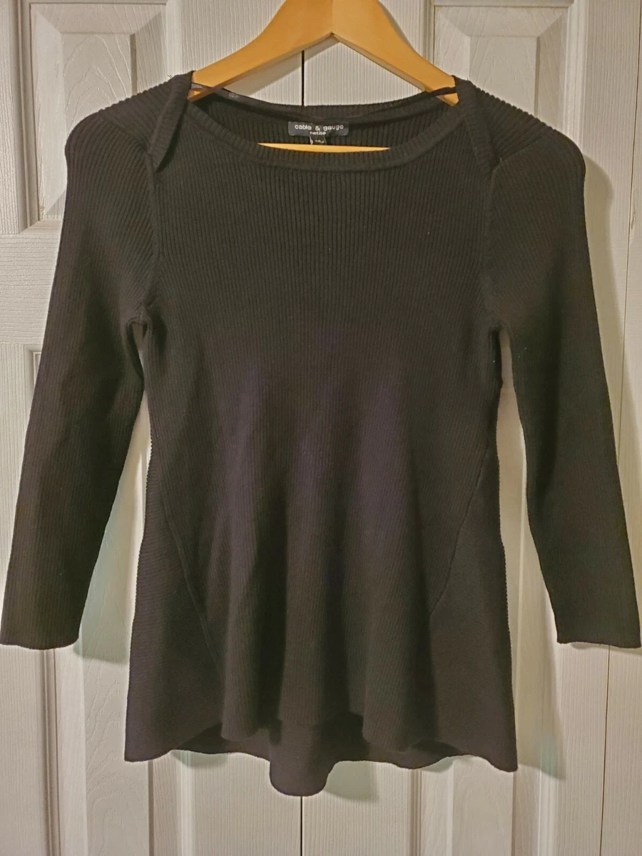 Cable and gauge petite sweaters sale