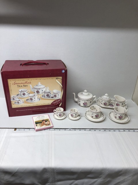 american girl samantha tea set