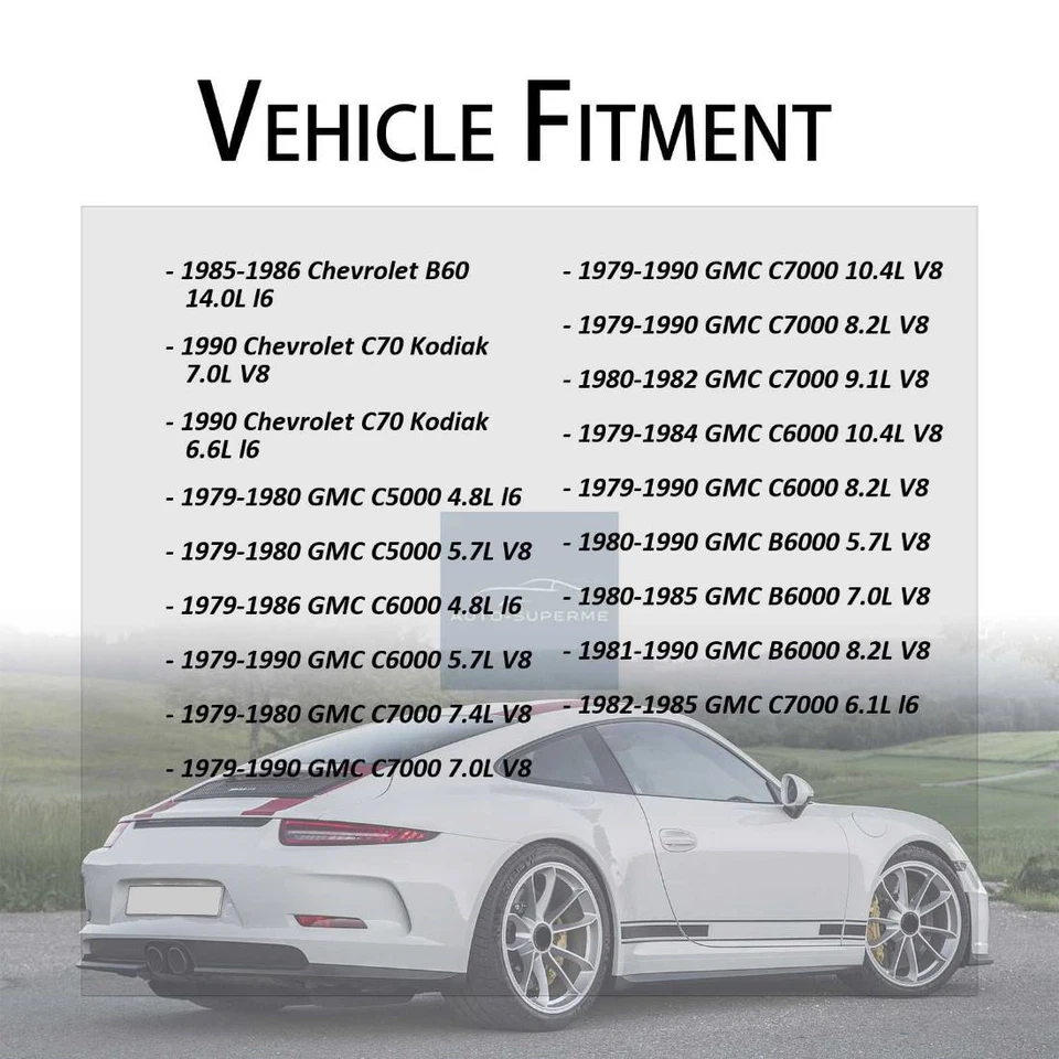 Bomba de dirección asistida BBB Industries para Chevrolet C60 7,1 L 1973-1974 Foto 3 de 4