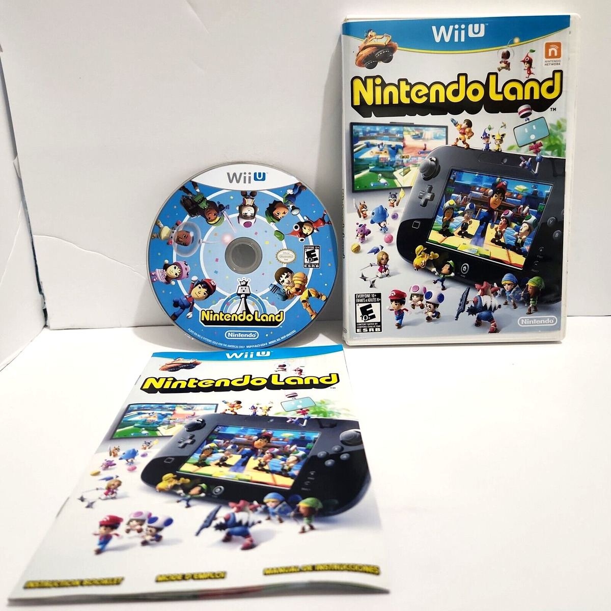 Nintendo Land (Nintendo Wii U, 2012) CIB Complete / Tested