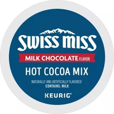 Swiss Miss Milk Chocolate Hot Cocoa, K-Cup Pods (88 Count) - Bulk Pkg