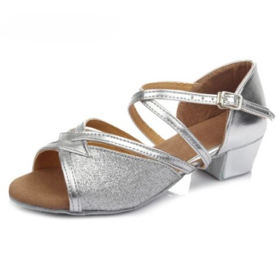 Ballroom Dance Shoes Woman Girl's Latin Modern Dancing Shoes Practice Sandals