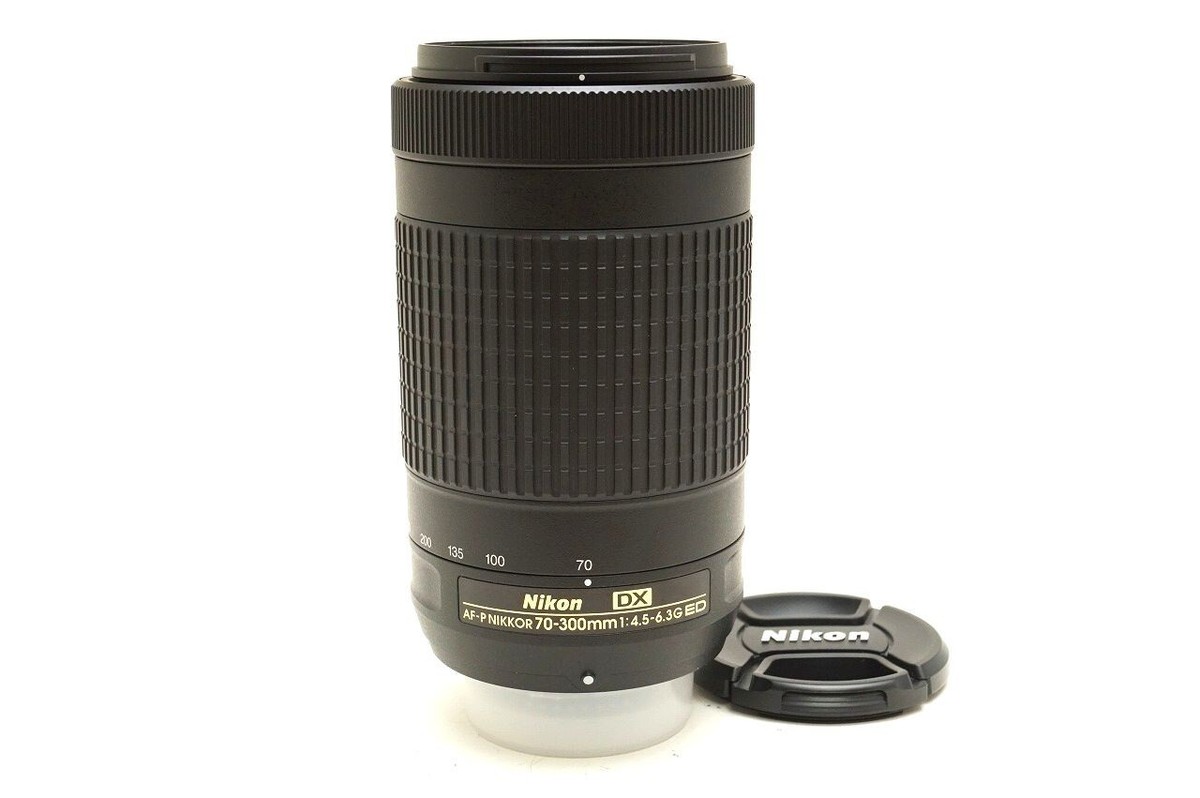美品 AF-P NIKKOR 70-300mm f/4.5-6.3G ED Nikon AF-P DX NIKKOR 70-300mm F/4.5-6.3 G ED Lens Nikon F Moumt
