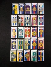 Phillips Tea Cards Army Badges Past & Present 1964 Complete Set 25