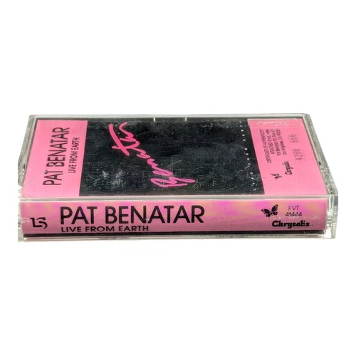 Pat Benatar Live From Earth Cassette Tape Chrysalis Records USA - Picture 4 of 6