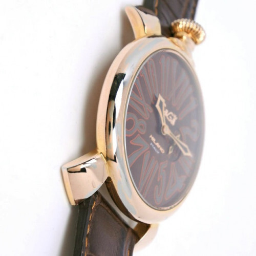 Gaga Milano Manuale 46mm Quartz Wristwatch for Men's [VG] Limited