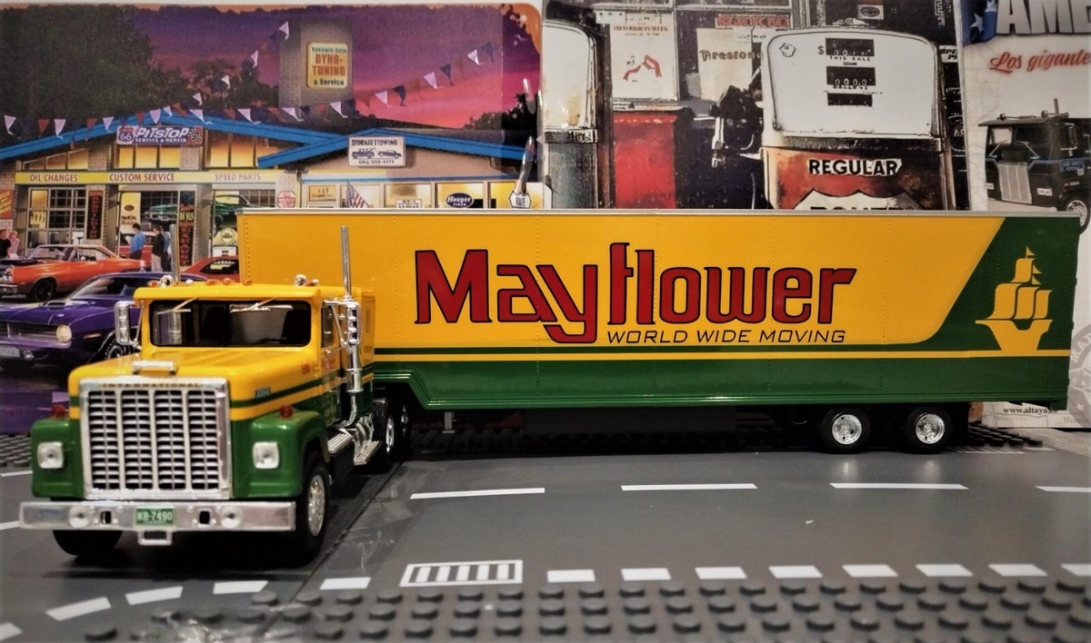 INTERNATIONAL Transtar 4370 (1970) - Mayflowe, ALTAYA 1:43 DIE