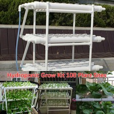 Neu 3-Schicht 108 Loch Erdloses Hydroponik Vegetable Hydroponic Growing System