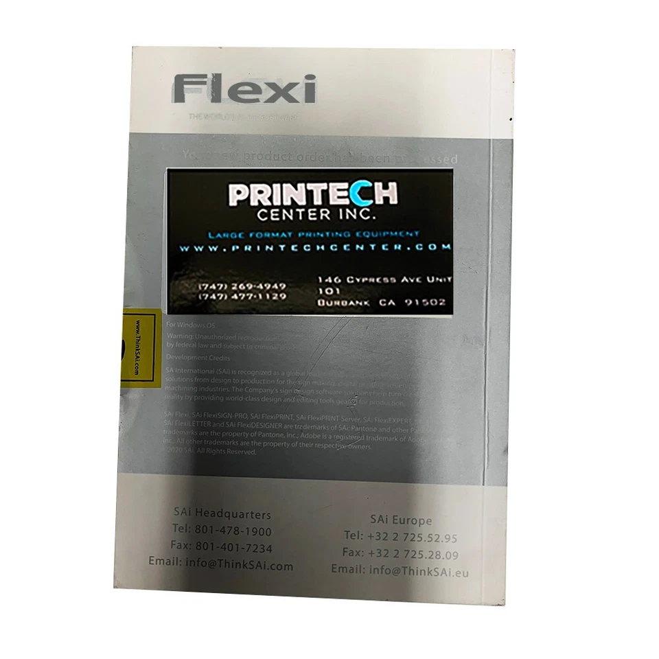 Flexi PRINT DX 19 JUCAILI Edition For DTF and DTG use Only New - Image 2 of 2