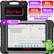 2025 Autel MaxiCOM MK808S as MK808BT PRO Bidirectional Diagnostic Scanner Tool