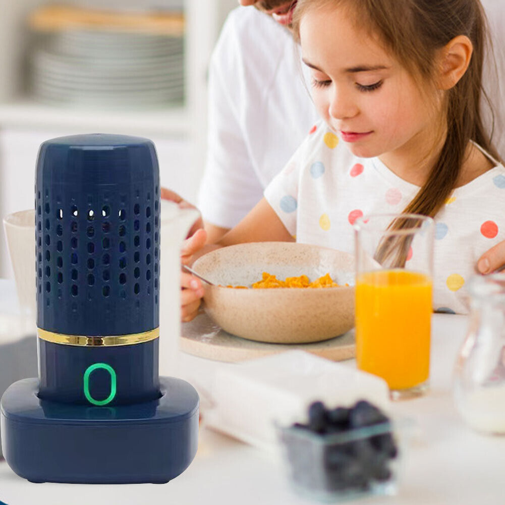 Wireless Food Purifier Portable 4200mAh Food Cleaner Machine Kitchen (Blue) - Picture 6 of 10