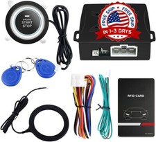 Boton De Arranque Para Auto Carro Sistema Sin Llave De Adapta A Los Carros DC12V