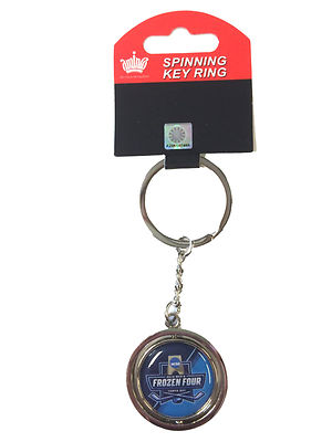 2016 Men's Hockey Frozen Four Teams Spinner Key Chain NCAA Licensed